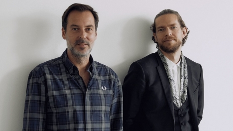 BER mit neuer Agentur - (v.l.) thjnk Berlin Geschäftsführer Stefan Schulte und Hendrik Heine gewinnen den BER-Etat - Foto: thjnk